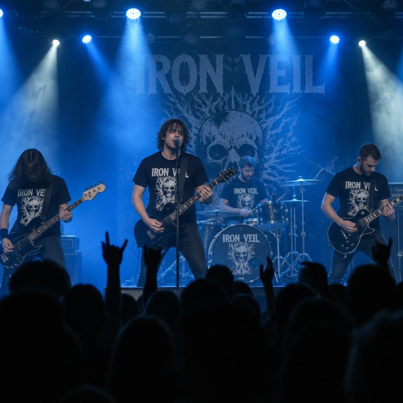 Bands custom printed t-shirts