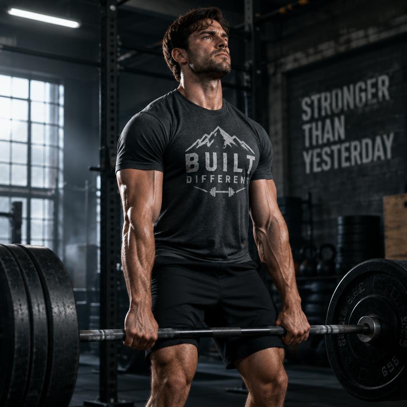 Gyms custom printed t-shirts