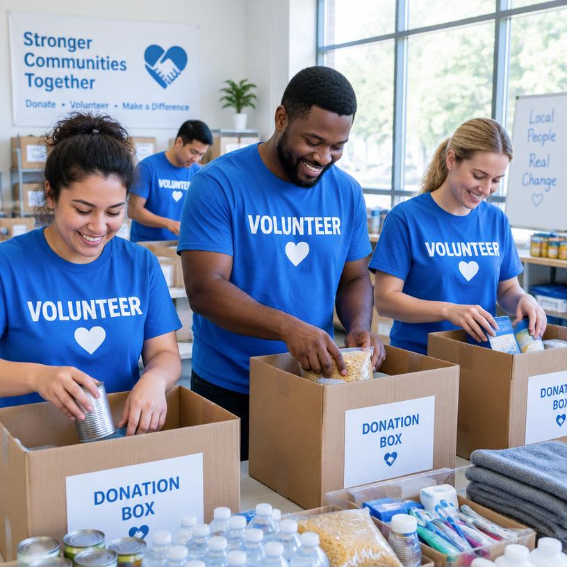 Nonprofits custom printed t-shirts